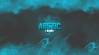 Arctic gaming blue black background - the middle of it free wallpaper