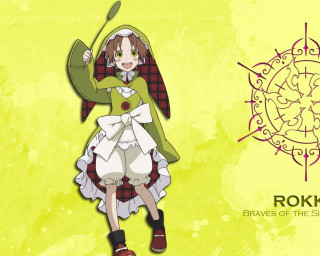 Girl green dress umbrella yellow - a spoon free wallpaper
