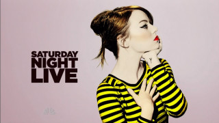Woman striped shirt posing hand - striped free wallpaper