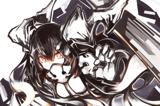 Person sword white background black - mecha free wallpaper