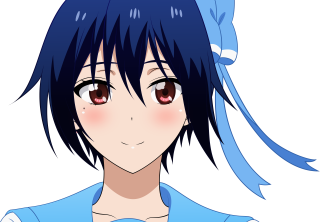 Anime girl blue hair blue 6 - blue hair free wallpaper