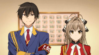 Anime characters standing room wall 2 - two anime character free wallpaper