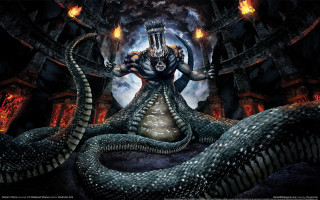Giant snake giant head giant - a giant head free wallpaper