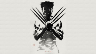 Man wolverine logo claws crossed - action painting free wallpaper