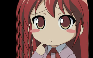 Girl red hair tie shirt - a tie free wallpaper