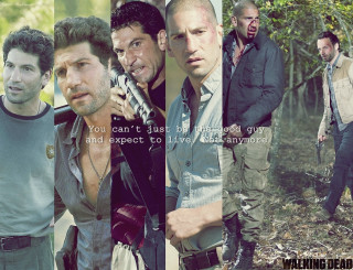 Man holding gun collage photos - apocalyptic free wallpaper