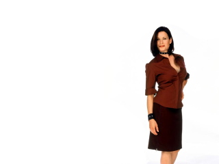 Woman brown dress black bracelet - a brown dress free wallpaper
