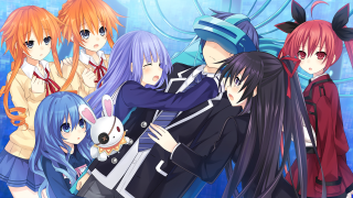 Anime girls long hair bunny - wearing free wallpaper