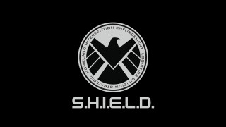 Black white logo shield words - the bottom of the logo free wallpaper