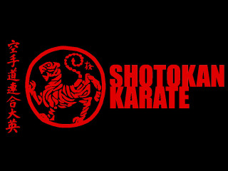 Red black logo tiger shotokan - a tiger free wallpaper