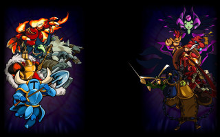 Cartoon characters black purple blue - a couple of cartoon characters free wallpaper