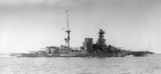 Battleship floating water flag pole 2 - claude rogers free wallpaper