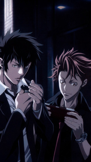 Anime characters tablet dark room - dark free wallpaper