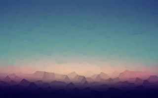 Blue pink sky hills clouds - a sky in the background free wallpaper