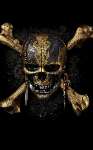 Skull crossbones knife black background - a skull free wallpaper