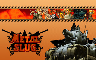 Metal slug cartoon characters background - dieselpunk free wallpaper