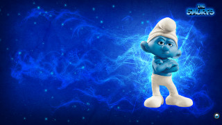 Cartoon character blue background stars 3 - a blue swirl free wallpaper