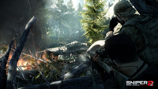 Man holding gun forest fire - a man holding free wallpaper