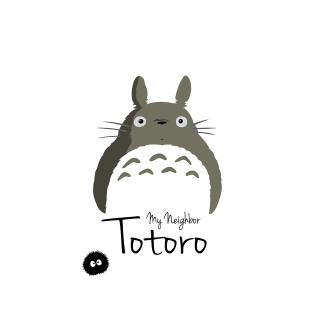 Totoro big nose funny face - the middle free wallpaper
