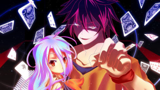 Anime characters playing cards table 2 - card free wallpaper