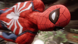 Spider man flying hands air - insane free wallpaper