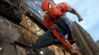 Spiderman jumping skateboard building broken - a spider man free wallpaper