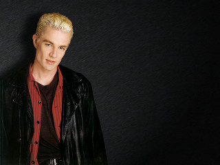 Blonde man black jacket red - david dougal williams free wallpaper