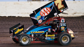 Dirt racer car flag number - eric dinyer free wallpaper