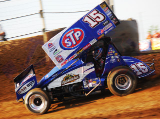 Dirt racer car corner dirt - dusty free wallpaper