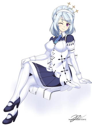 Woman dress bench crown cross - a crown free wallpaper