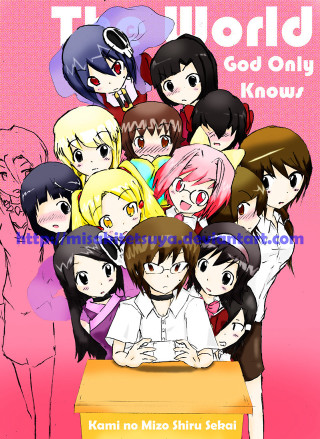 Anime characters group pink background 5 - pink free wallpaper