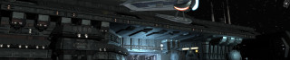Eve ryder space cityscape night - a sci free wallpaper