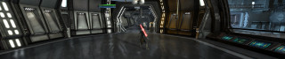 Star wars scene bike hallway - free gaming wallpaper