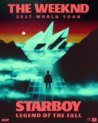 Concert poster man stairway mountain - a mountain range free wallpaper