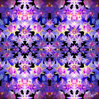 Colorful kaleidoscope purple black white - purple free wallpaper