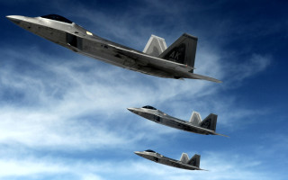 Fighter jets flying sky blue 4 - a blue sky background free wallpaper