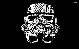 Star wars trooper helmet psychedelic - war free wallpaper