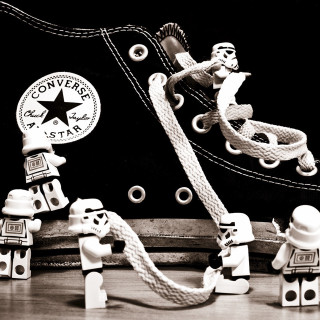 Black white toy set rope - war free wallpaper