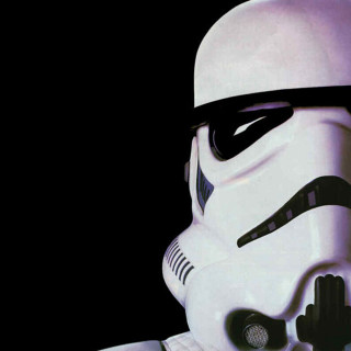 Star wars white helmet raytraced - drew struzan free wallpaper