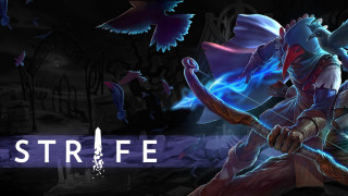 Man sword dark background birds - derf free wallpaper