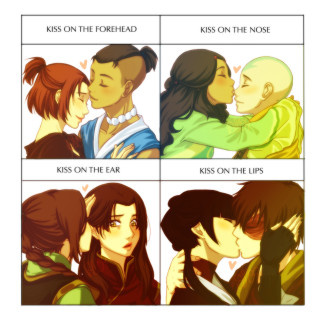 Couple kissing forehead ear lips - bálint kiss free wallpaper