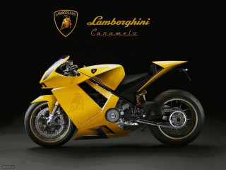 Yellow motorcycle dark room lamb - a yellow motorcycle free wallpaper