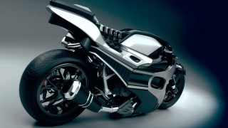 Motorcycle studio black gray background - hard surface free wallpaper