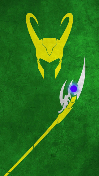 Green yellow sword demon stylized - marvel free wallpaper