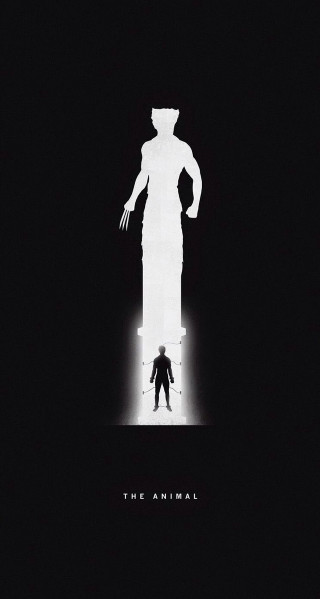 Man giant shadow face hand - movie poster free wallpaper