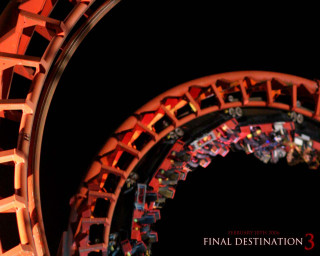 Roller coaster cars black background - car free wallpaper