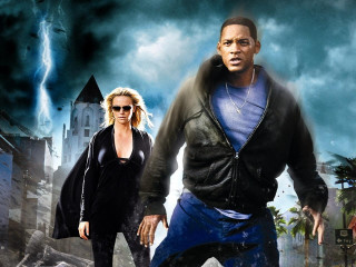 Man woman lightning movie poster - derek hill free wallpaper