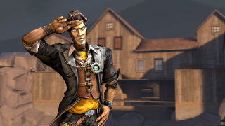 Man suit tie gun house - window free wallpaper for desktop