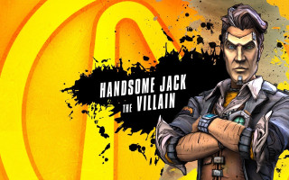 Handsome jack villain man yellow - dong kingman free wallpaper
