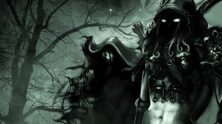 Demonic demon sword shoulder evil - a demonic looking demon free wallpaper